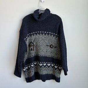 Giesswein Made in Austria Turtleneck Sweater Size 8